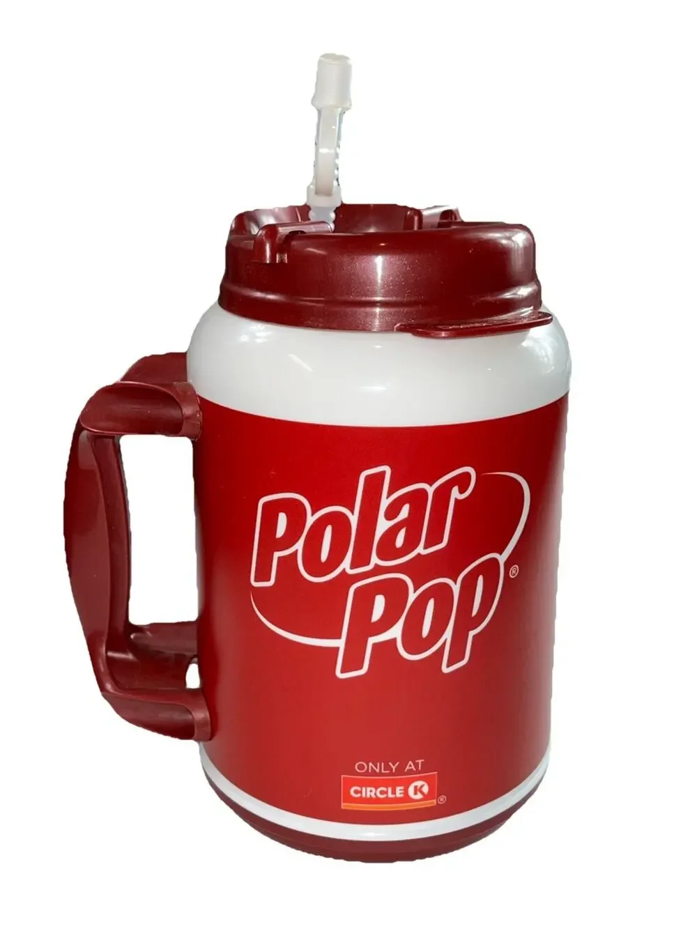 Circle K Polar Pop 44 oz Travel Beverage JUMBO Jug Used